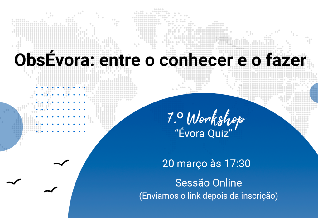 Worshop 7 - Évora Quiz